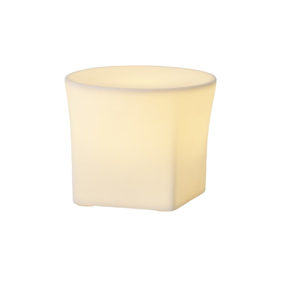 Audo Ignus Flameless Kerze LED 8 cm, New Bone China