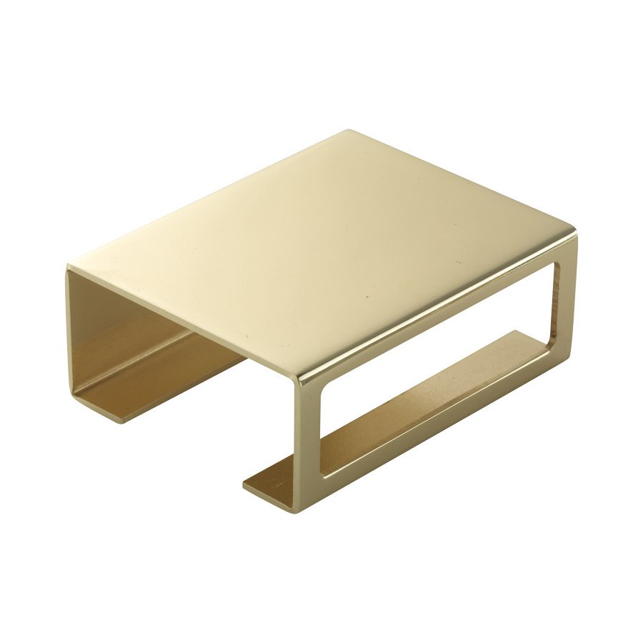 Audo Kubus Etui til T�ndstikker 7,10 cm, Guldbelagt