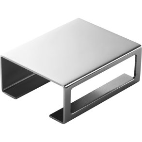 Audo Kubus Etui til T�ndstikker 7,10 cm, Krom