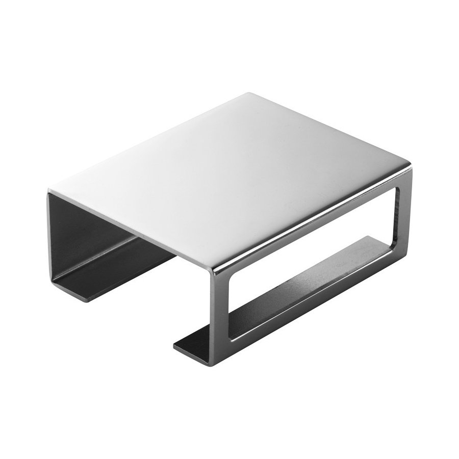 Audo Kubus Etui til T�ndstikker 7,10 cm, Krom