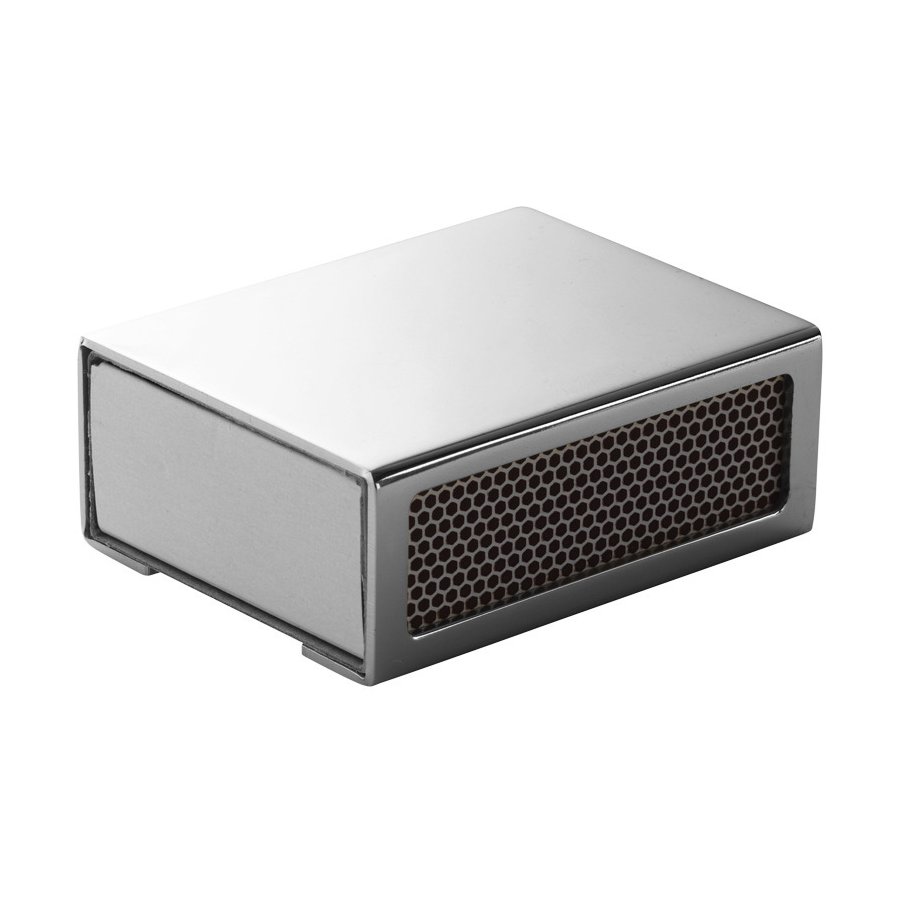 Audo Kubus Etui til T�ndstikker 7,10 cm, Krom