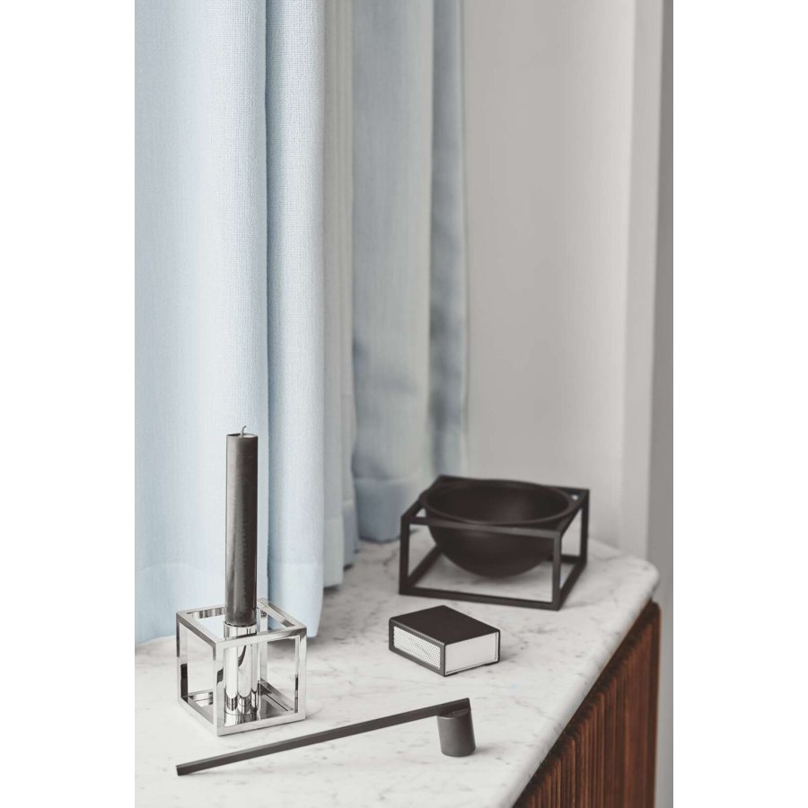 Audo Kubus Etui til T�ndstikker 7,1 cm, Cool Grey