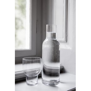 Audo Copenhagen Karaffel 1 L, Klar Glas/Stål