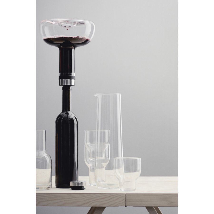 Audo Vinilter Deluxe 1,4 L, Klar Glas/Stl