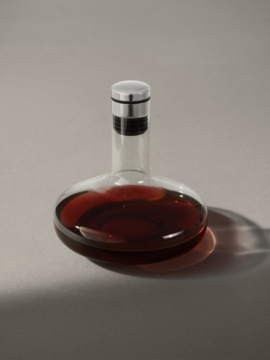 Audo Vinilter Deluxe 1,4 L, Klar Glas/Stl