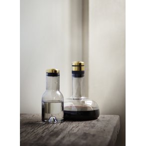 Audo Copenhagen Vinilter Deluxe 1,4 L, Klar Glas/Messing
