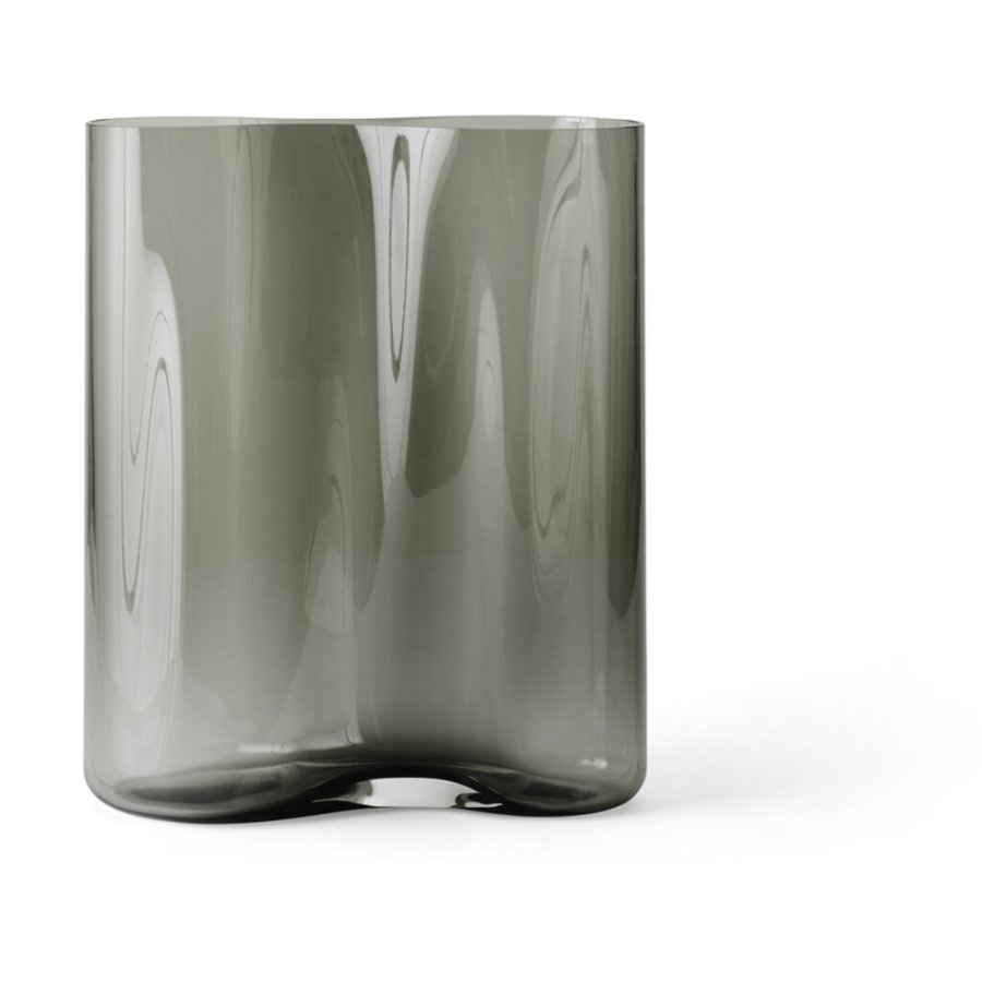 Audo Aer Vase H19 cm, Smoke