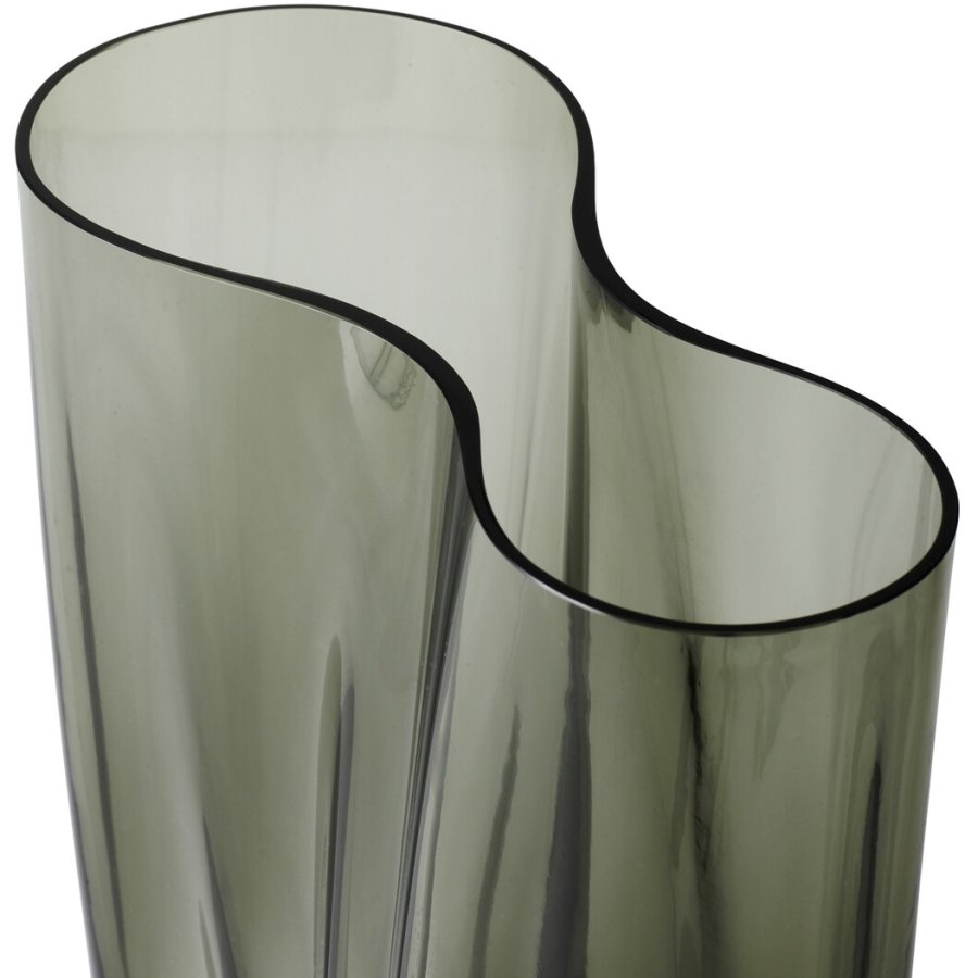 Audo Aer Vase H19 cm, Smoke