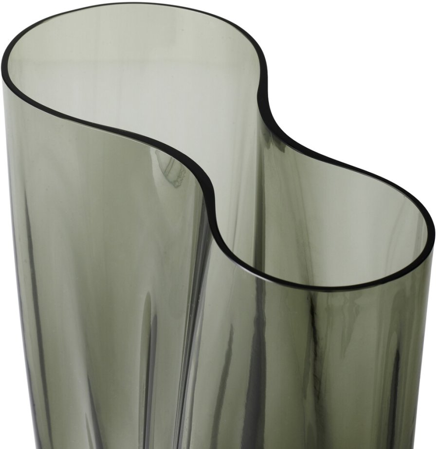 Audo Aer Vase H19 cm, Smoke