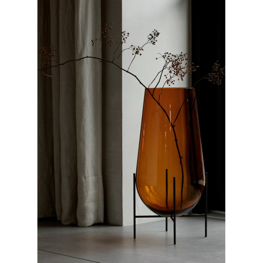 Audo chasse Vase H60 cm, Amber