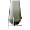 Audo chasse Vase H60 cm, Green Smoked