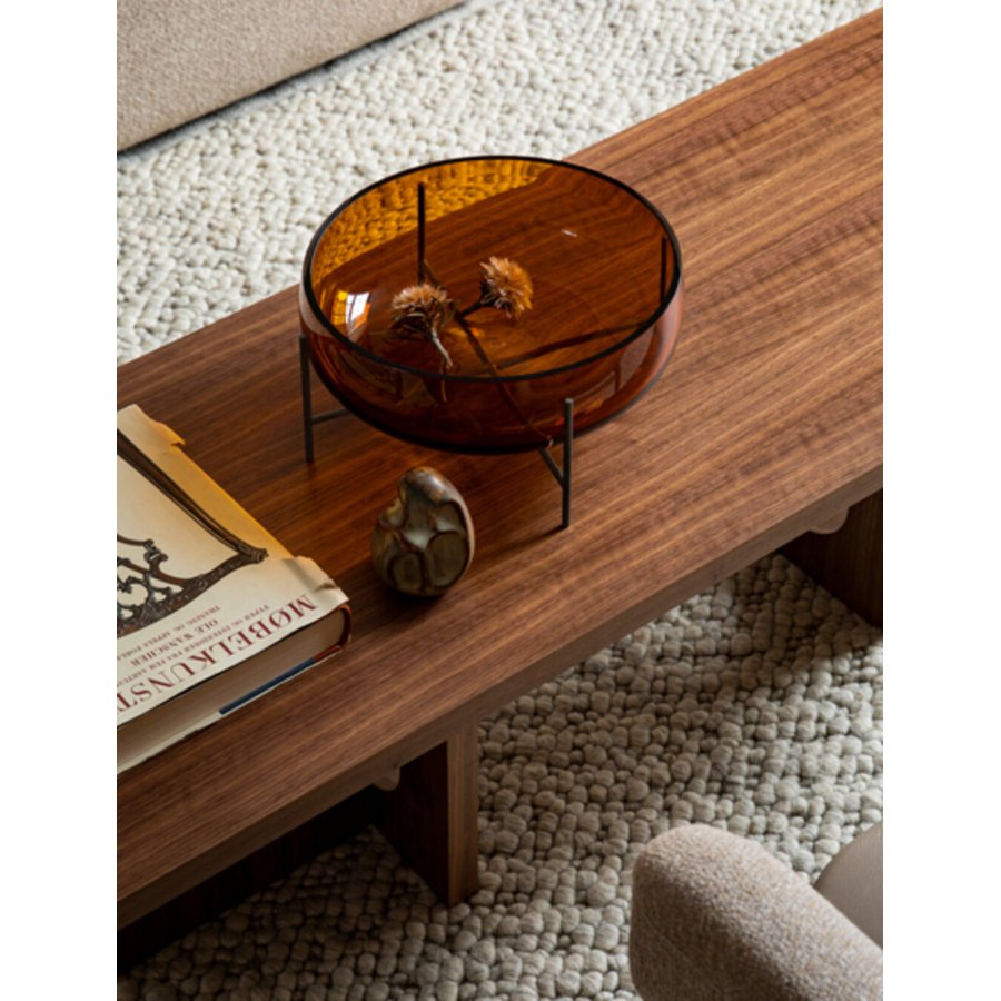 Audo chasse Schale 29,5 cm, Amber