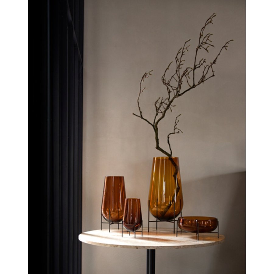 Audo chasse Schale 29,5 cm, Amber
