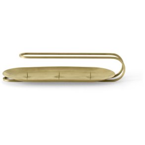 Audo Copenhagen Clip Lysestage 28,5 cm, Messing