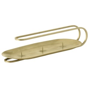 Audo Copenhagen Clip Lysestage 28,5 cm, Messing