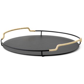 Audo Copenhagen Balcony Serveringsbakke 36,5 cm, Sort
