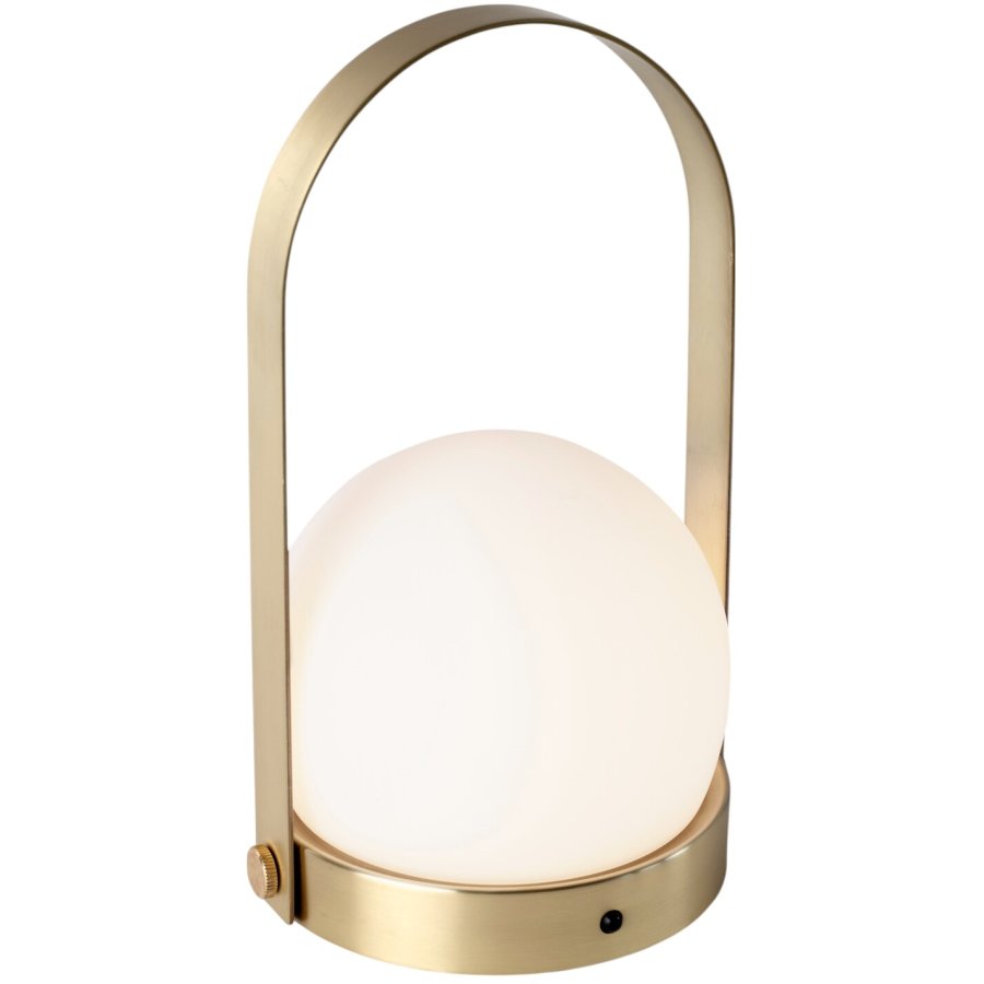 Audo Carrie Tischlampe H24,5 cm, Messing gebrstet