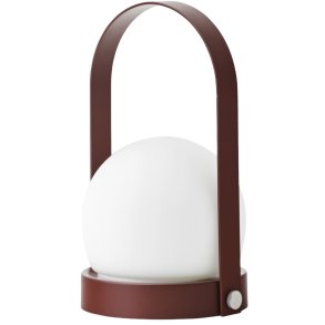 Audo Copenhagen Carrie Akku-Tischleuchte H24,5 cm, Burned Red