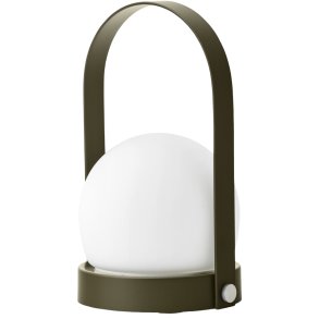 Audo Copenhagen Carrie Akku-Tischleuchte H24,5 cm, Oliv