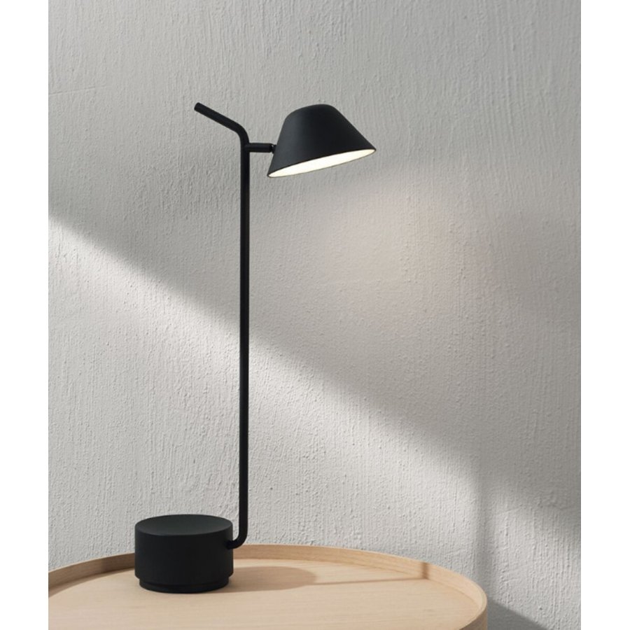 Audo Peek Tischlampe H52 cm, Schwarz