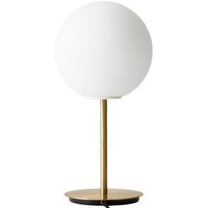 Audo Copenhagen TR Bulb Tischlampe H41 cm, Mat Opal/Messing
