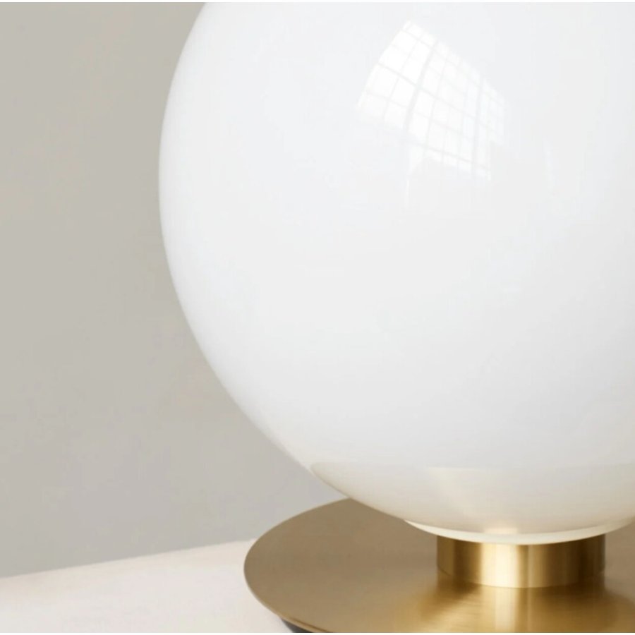 Audo TR Bulb Loft-/V�glampe �20 cm, Shiny Opal/Messing