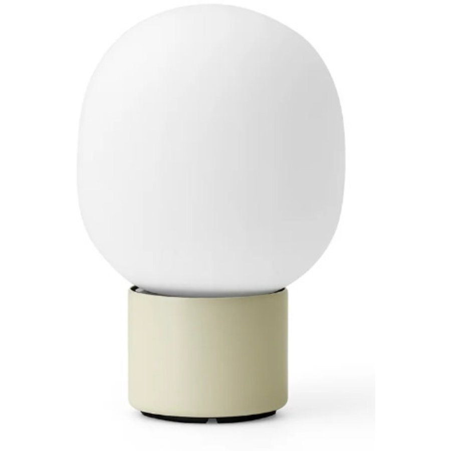 Audo JWDA Tragbare Tischlampe H21,5 cm, Alabaster White