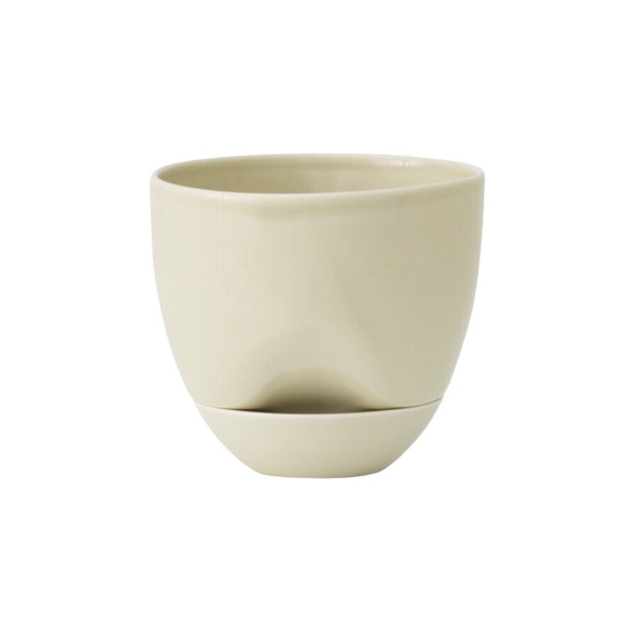 Audo Hydrous Blumentopf H12 cm, Ashen