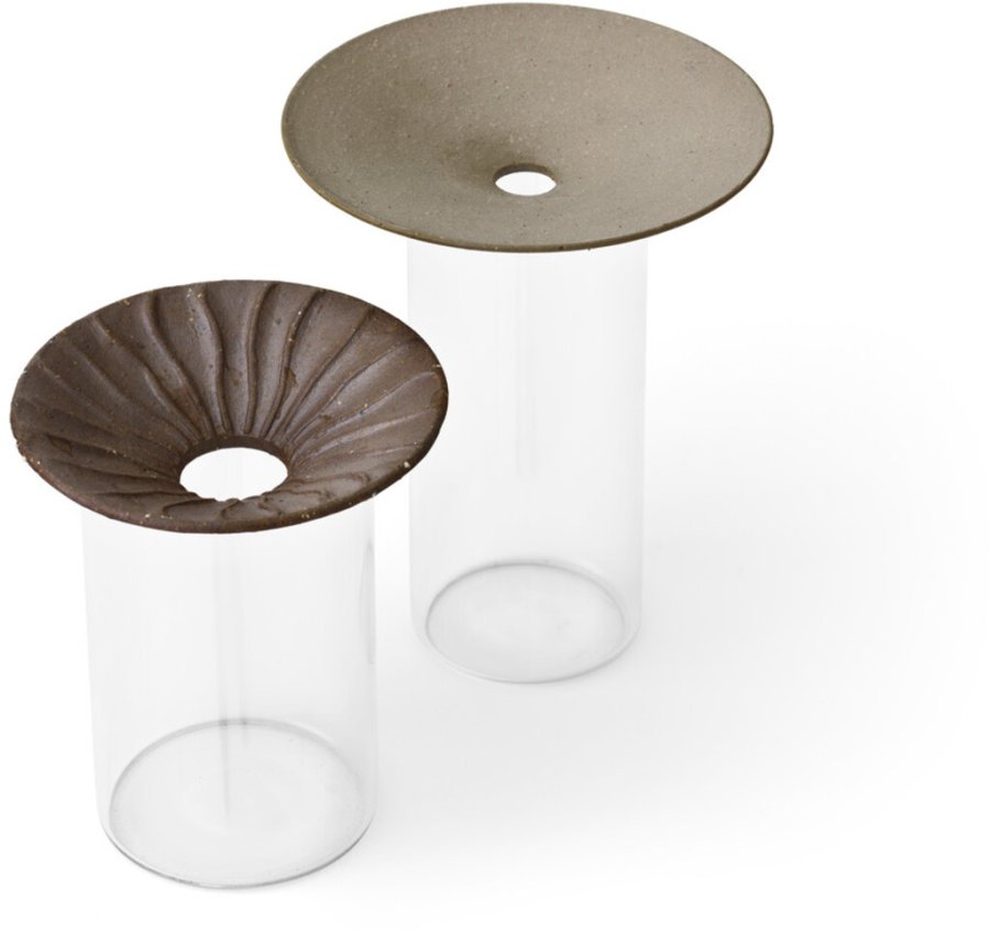 Audo Cresco Propagation Vase 2er Set, Klar