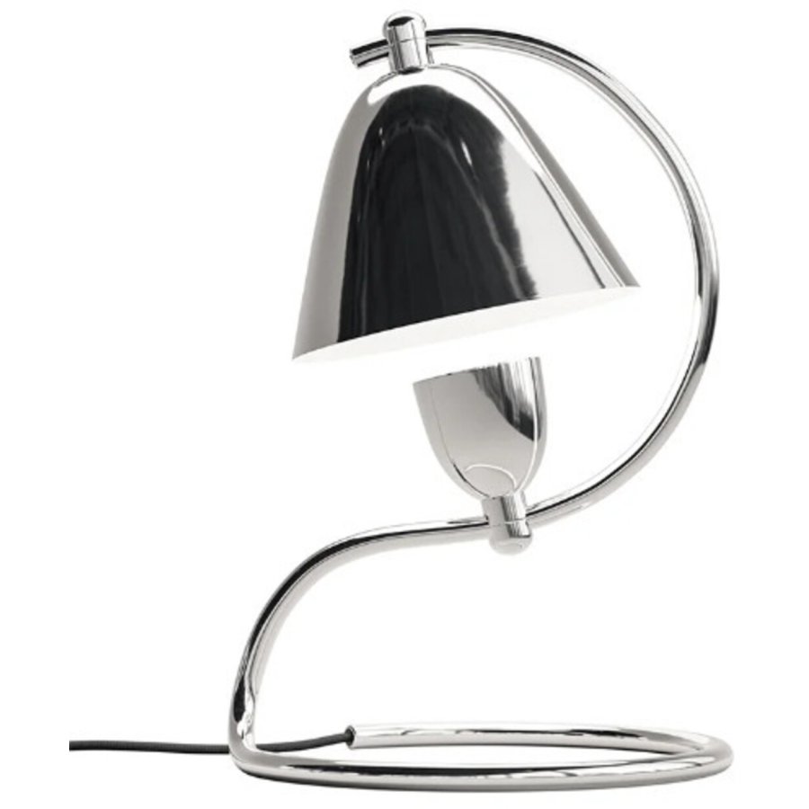 Audo Klampenborg Tischlampe H42,3 cm, poliertes Stahl