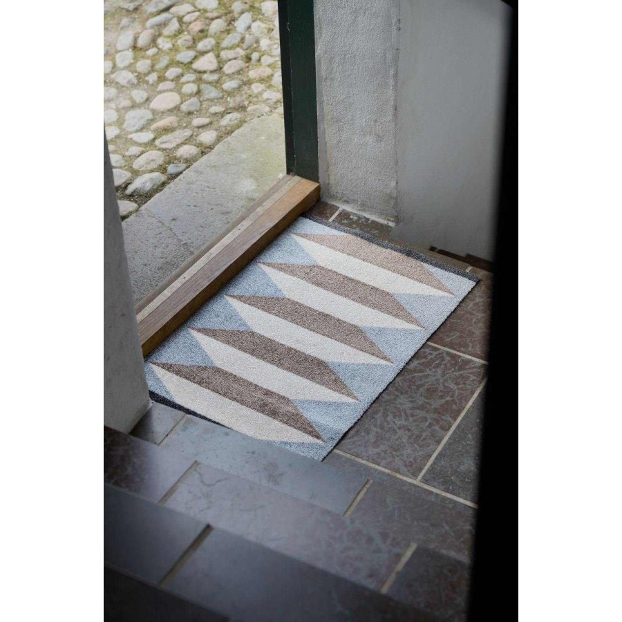 Mette Ditmer Accordion Bodenmatte 55x80 cm, Light Grey