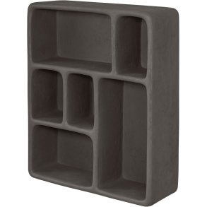 Mette Ditmer Art Studio Wandregal 49,5 cm, Dark stone
