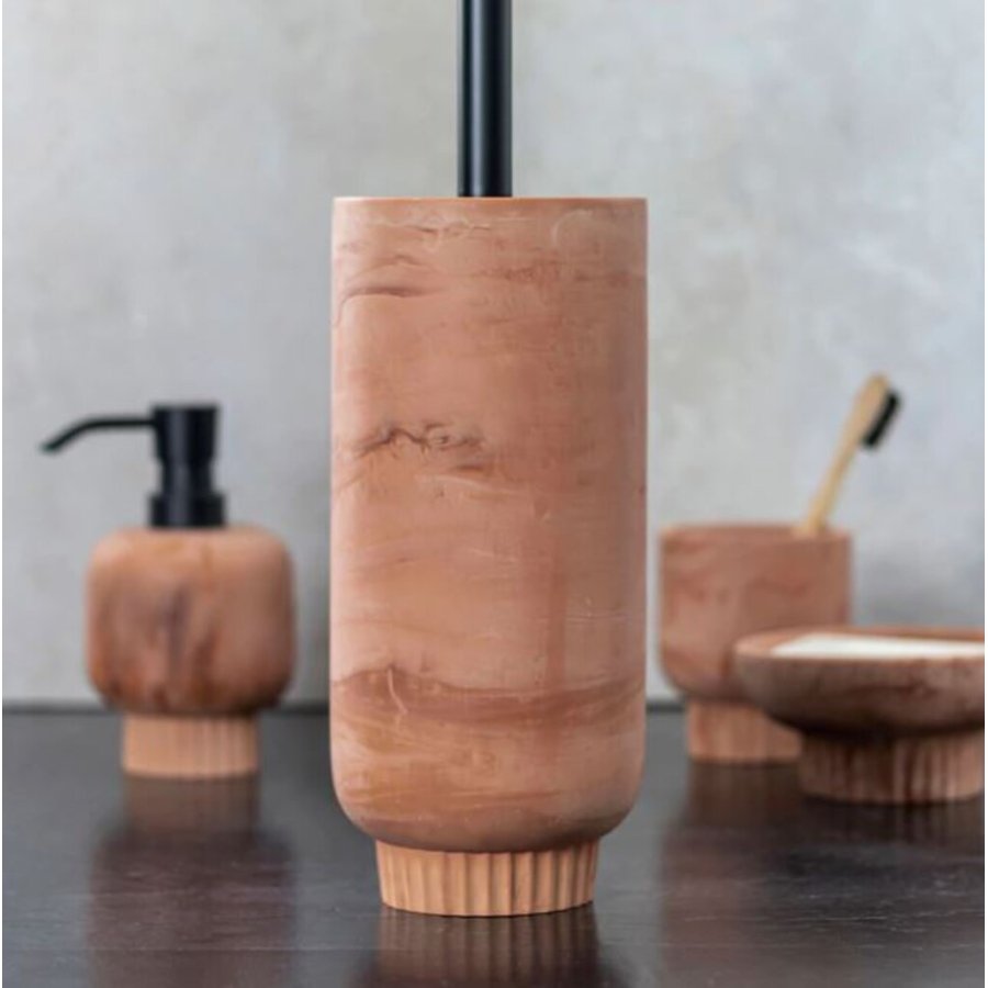 Mette Ditmer Attitude Toiletbrste, Sienna Red