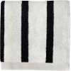 Mette Ditmer Boudoir Vaskeklud 30x30 cm, Sort/Hvid
