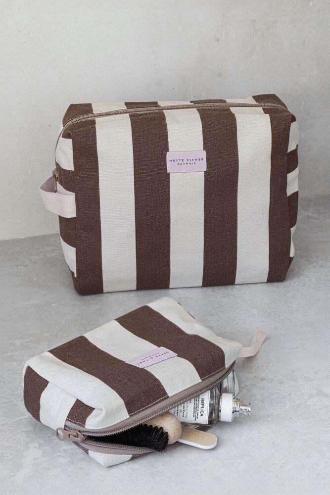 Mette Ditmer Bring-It Kosmetiktasche 10×17cm, Braun
