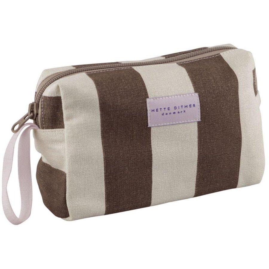 Mette Ditmer Bring-It Kosmetiktasche 10×17cm, Braun