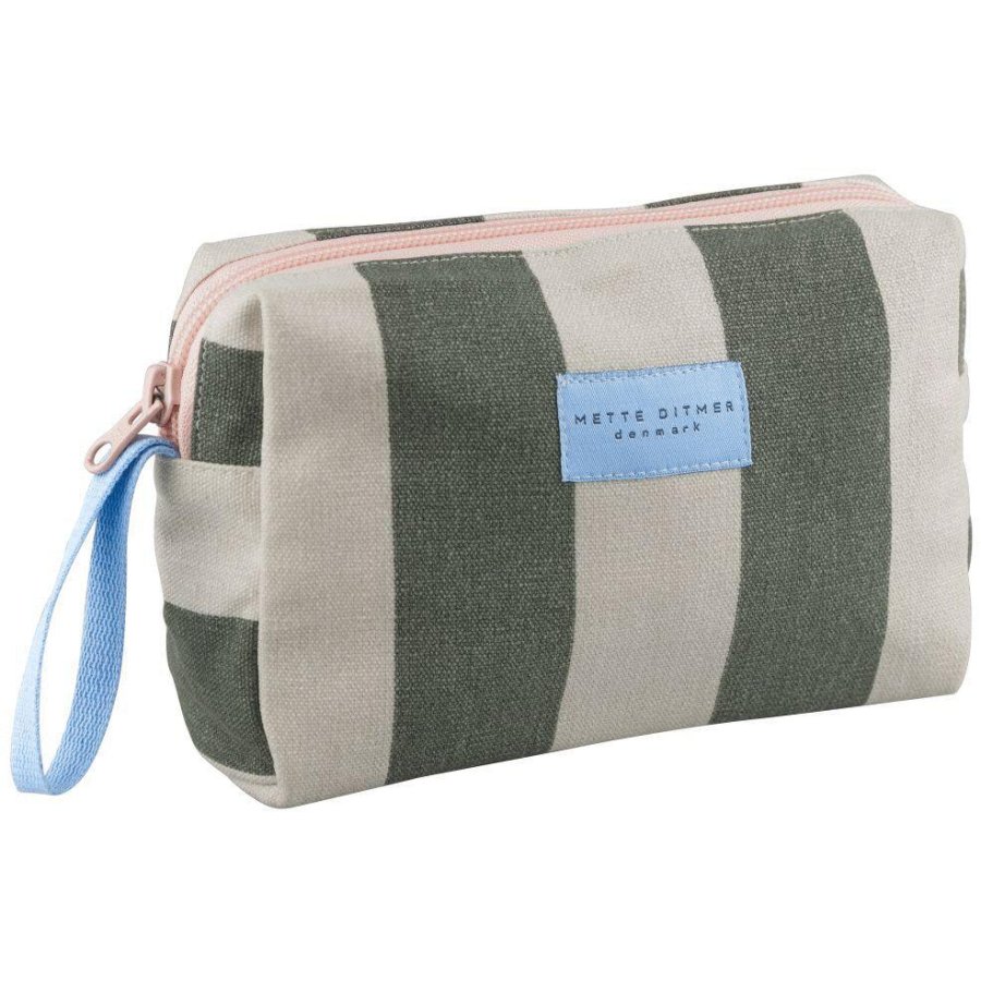 Mette Ditmer Bring-It Kosmetiktasche 10×17cm, Dunkeloliv