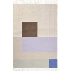 Mette Ditmer Brick Decke 125x190 cm, Lila