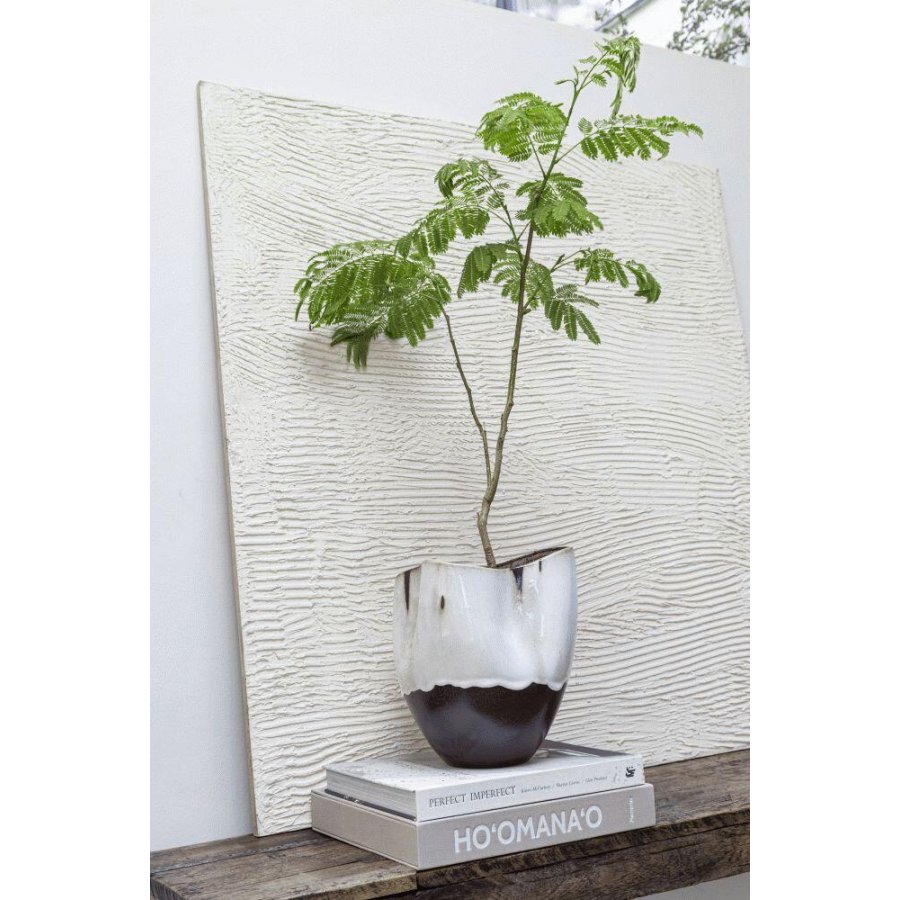 Mette Ditmer By Hand Vase H24,5cm, Off-White