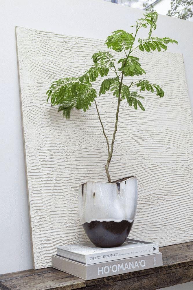 Mette Ditmer By Hand Vase H24,5cm, Off-White