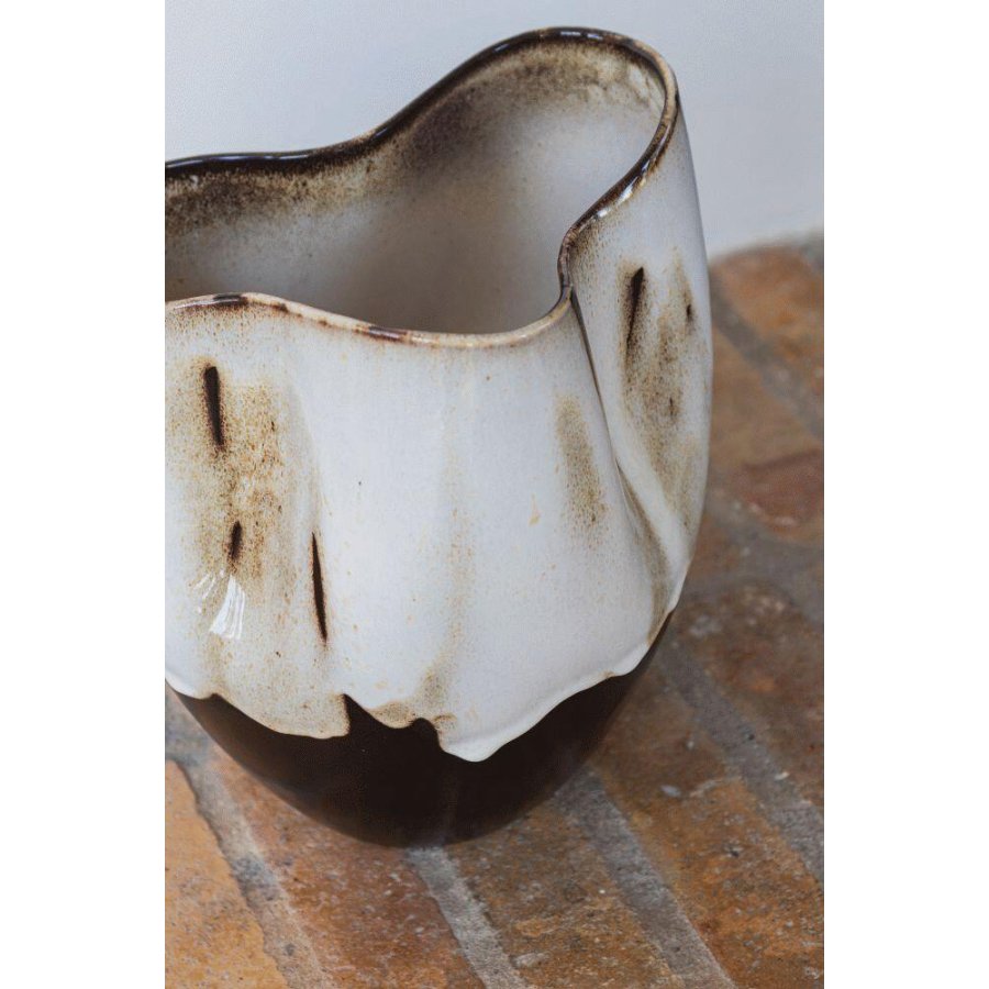 Mette Ditmer By Hand Vase H24,5cm, Off-White