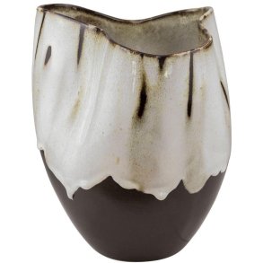 Mette Ditmer By Hand Vase H24,5cm, Off-White