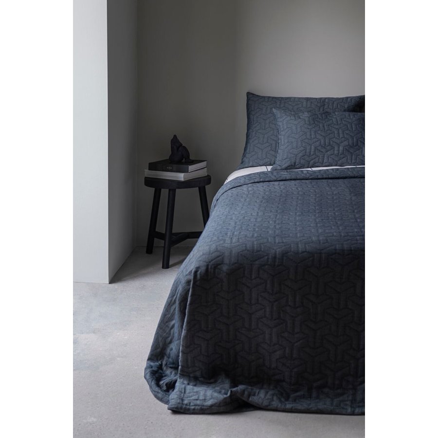 Mette Ditmer Mono Senget�ppe 250x250 cm, Midnight Blue