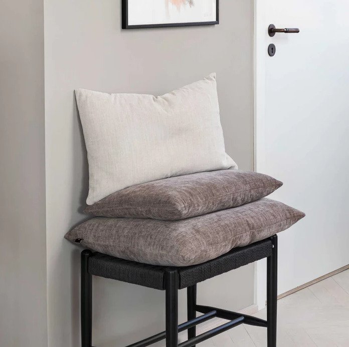 Mette Ditmer Chenille Kissen 50x70 cm, Offwhite