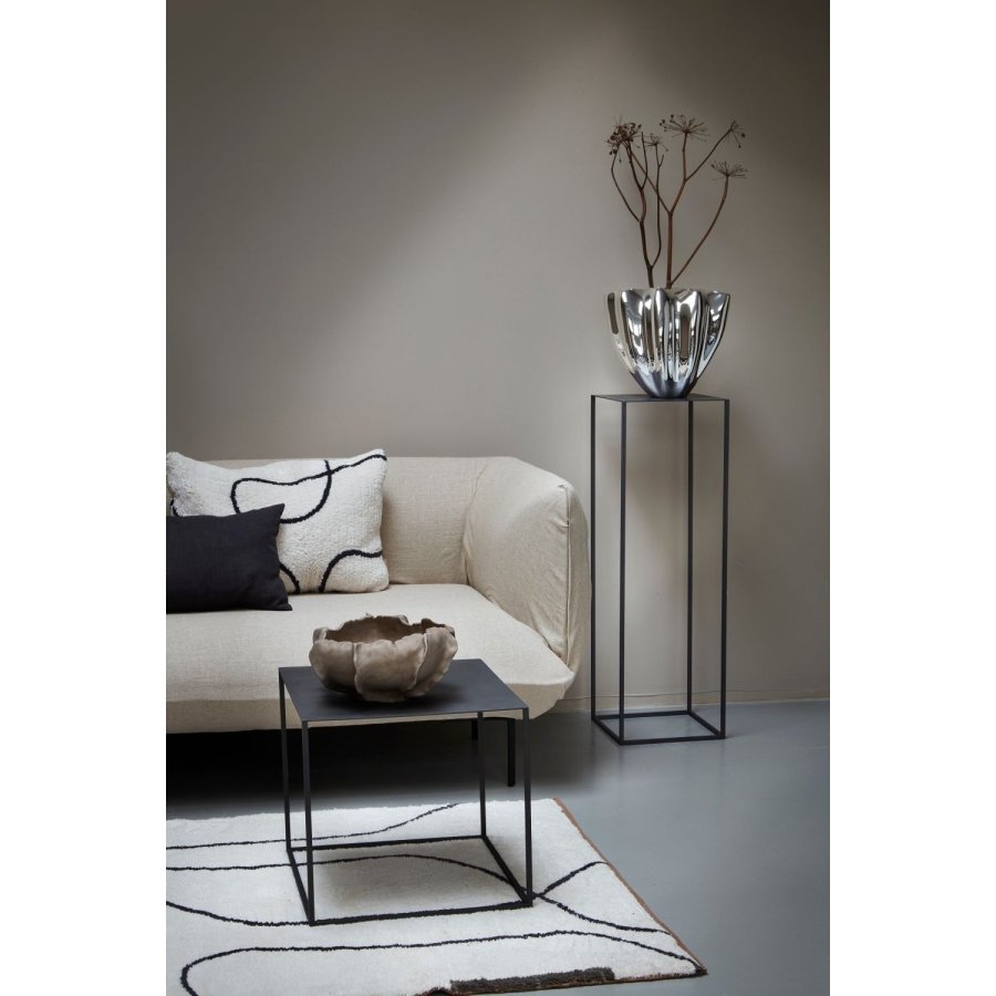 Mette Ditmer Cubic Beistelltisch H40 cm, Iron Black