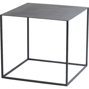 Mette Ditmer Cubic Beistelltisch H40 cm, Iron Black