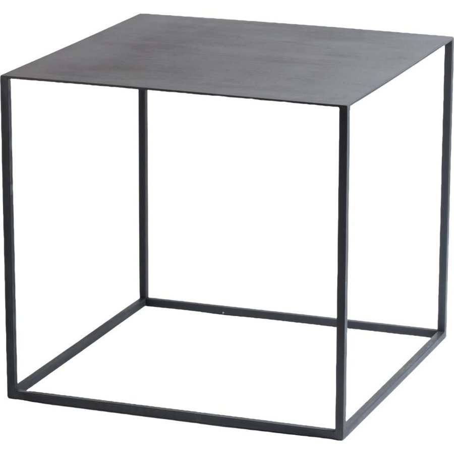 Mette Ditmer Cubic Beistelltisch H40 cm, Iron Black