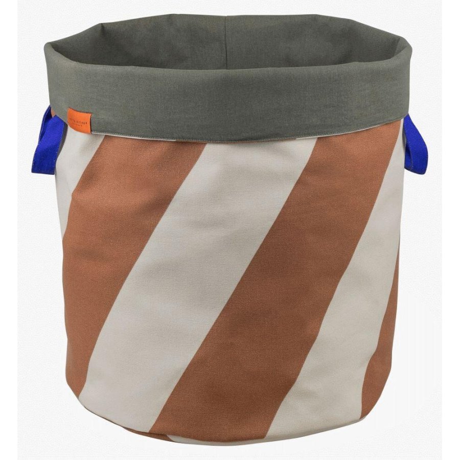 Mette Ditmer Diagonal Wäschekorb H50cm, Brick/Sand