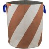 Mette Ditmer Diagonal Wäschekorb H50cm, Brick/Sand