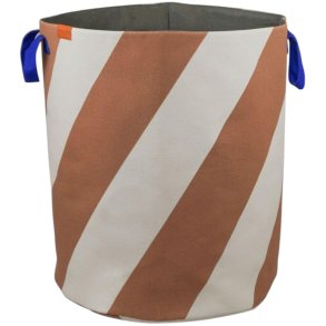 Mette Ditmer Diagonal Vasketjskurv H50 cm, Brick/Sand